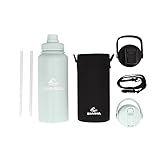 POLYVALENCE 3-EN-1 : Trois bouchons interchangeables pour s’adapter à chaque usage : aimanté pour smartphone, pipette sport pour boire facilement en mouvement, ouverture classique large pour glaçons et boissons variées.