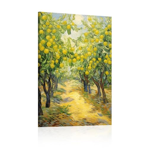 Verger d'automne art mural pour raviver un salon terne avec une peinture 20x35