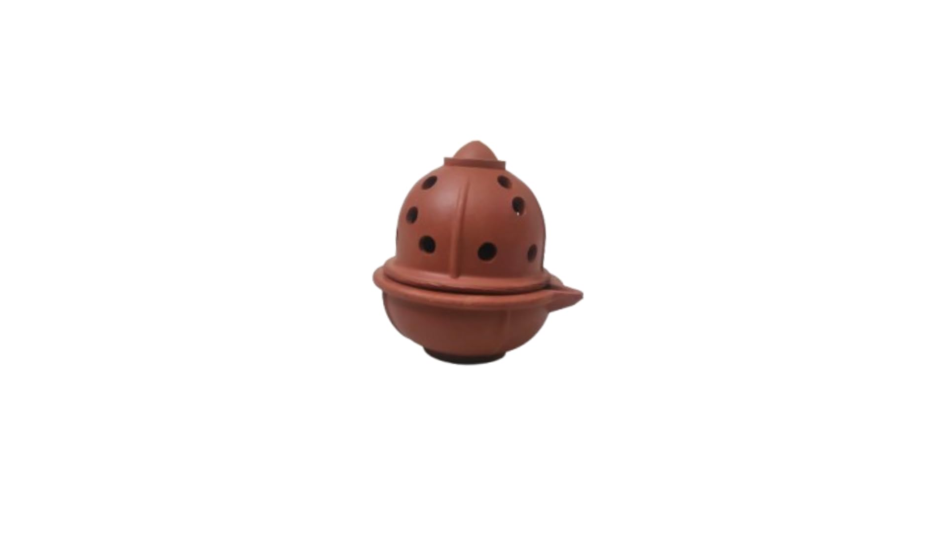 BS Clay Works - 2 in 1 / Handmade Natural Clay-Dhoop Loban Dani Stand/Pot Stand for Pooja/Hawan/Dhuni/Place it in Shop/Office/Room/Garden (Small Size – Pure Mitti) Pack of 1-image-9