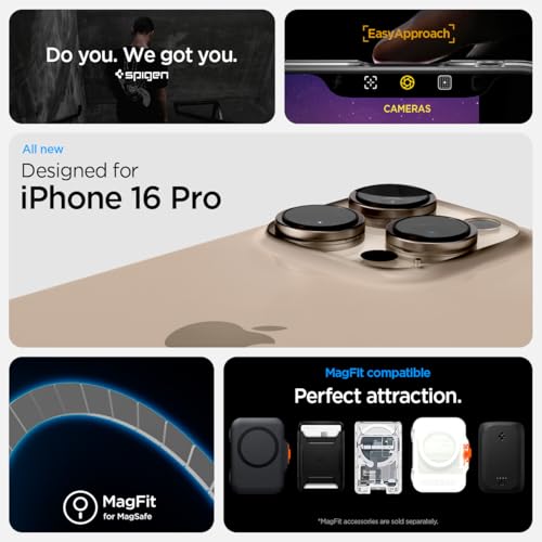 Spigen Ultra Hybrid MagFit Direct Digital Printing Case for iPhone 16 Pro [Custom Design][Compatible with Magsafe] - Neo One