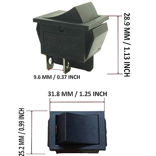 Interrupteur Switch ON-ON 15A/30A CD4 Power Rocer | Lot de 2
