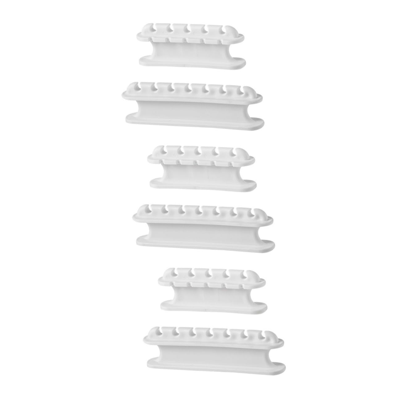 DOITOOL 6stücke Kabelclips Selbstklebend Praktischer Kabelorganizer Für Schreibtisch Usb-kabel Für Effizientes Kabelmanagement Aufbewahrung Und Audiokabeln