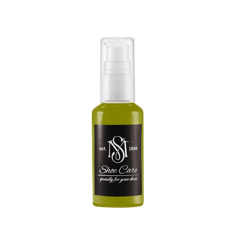Baume pour cuir olive pure sombre MAVI STEP 50ml pour entretien chaussures