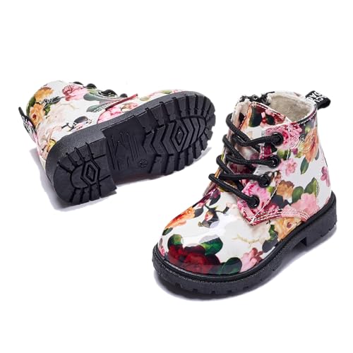 Daclay Kids Boots Children Boys and Girls Candy-Colored Waterproof and Velvet Boots2