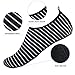 Feggormkicc Water Socks Men Swimming for Beach Pool Colorful Fashion Sneakers Lightweight Breathable Water Shoes Comfortable Walking Sneakers Non Slip Soft Toe Quick Dry Yoga Socks