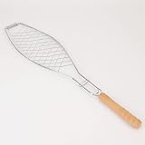 Tragbare Antihaft-Fisch Grillkorb mit Griff Huhn Fleisch BBQ Mesh Clip DIY Grill Werkzeug Braten Zubehör Outdoor