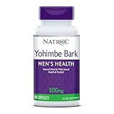 Natrol Yohimbe Bark 500mg Capsules, 90-Count