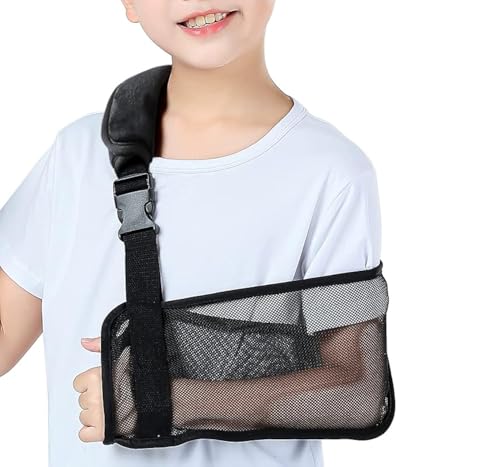 Ledhlth Mesh Kids Arm Sling Black for Shower Shoulder...
