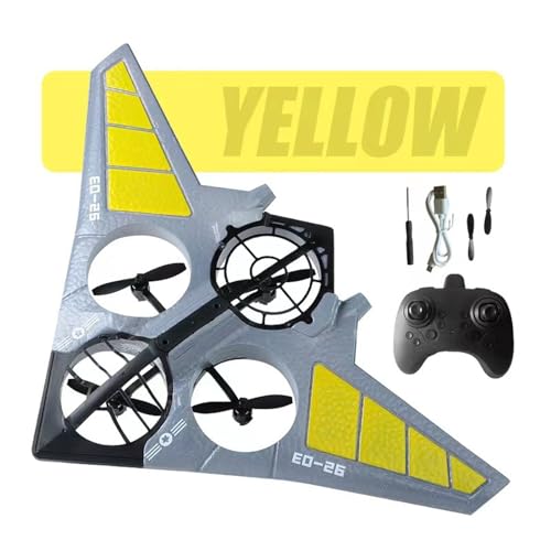 Goolsky RC Flugzeug, Ferngesteuertes Schaumstoff-Flugzeug Mit Fernbedienung, 2,4 GHz, 360° Stunt-Rotation für Kinder