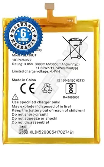Image of Original BL-30UT Battery for Tecno IN3 / IN5 Battery with 6 Month Warranty* (K279)