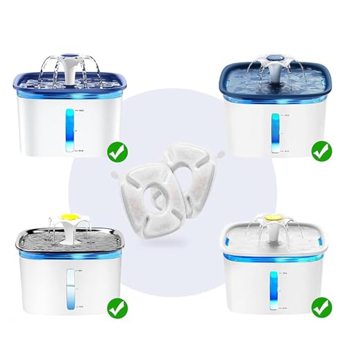 Filtros de reemplazo para bebedero de perro paquete x4 miniatura 6