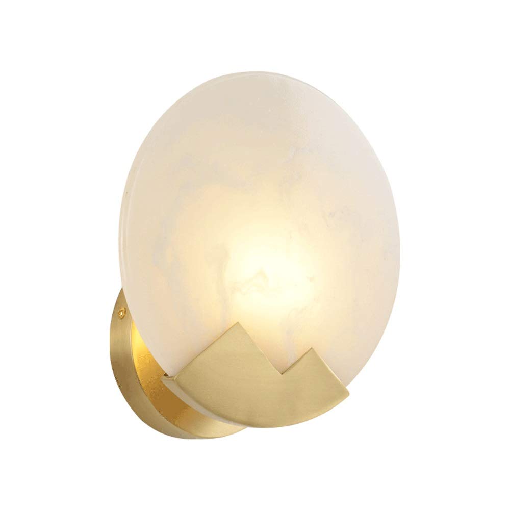 HPTHLY Wall Light Brass Wall Sconce Resin Wall Lamp Geometric Wall Lighting Fixtures Indoor Wall Lamps For Living Room Bedroom Bedside Restaurant Hallway E14