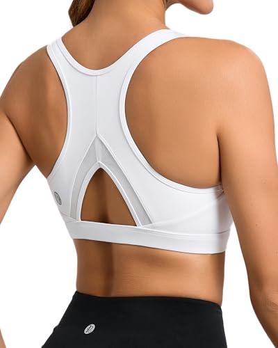 Image of RUNNING GIRL Sports Bras for Women High Support Moulded Cup High Impact Sports Bras Racerback Workout Running Yoga Bra