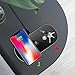 Dual Wireless Charging Mat Fast Wireless Charger iPhone Wireless Charging Pad Station Metal Qi 5 Coils 10W Large Multiple Devices Compatible with iPhone 12 11 X XS Max Samsung USB C Adapter Included
