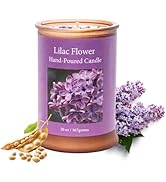 ADK Lilac Scented Candle, 20 Oz Aromatherapy Candle, Proudly Poured in The USA, Natural Wax for R...
