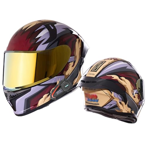Casque moto intégral homologué pour éliminer les risques sur la route