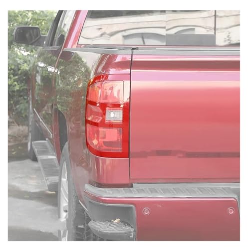 Cubierta de luz trasera roja en ABS para Chevy Silverado 2014-2018 3