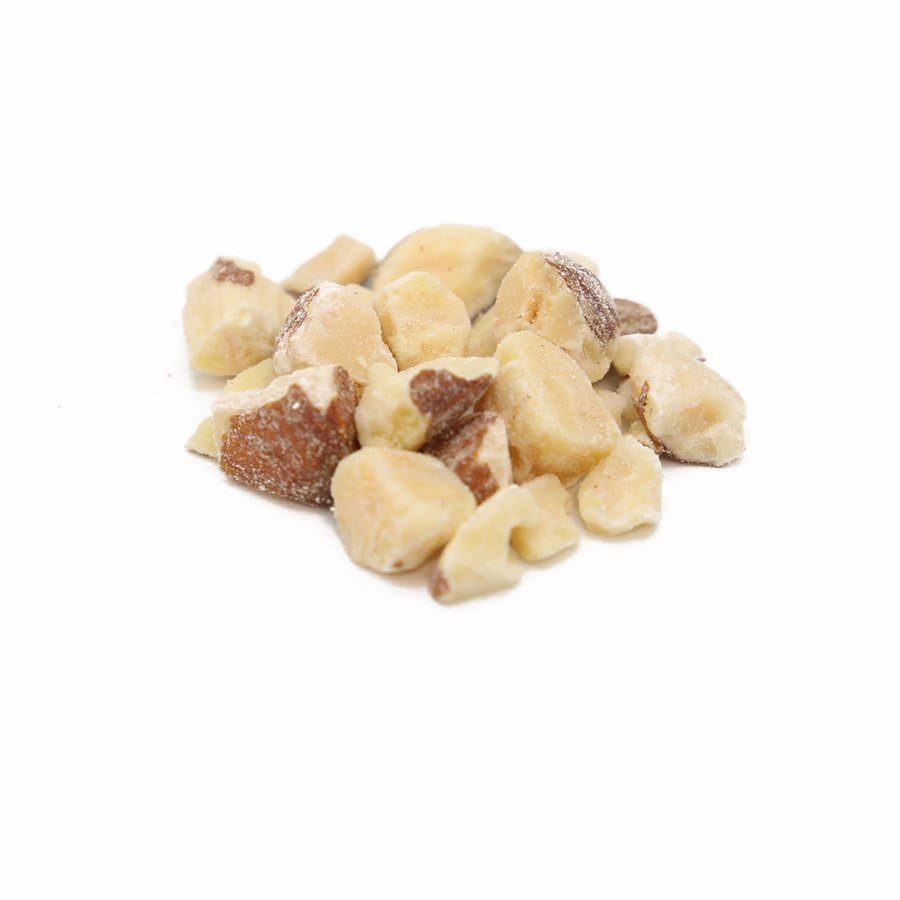 C.J. Dannemiller Dry Roasted Chopped Almonds, Bulk 10 LB Box, Unsalted Almonds Perfect for Snacking, Baking, Cooking