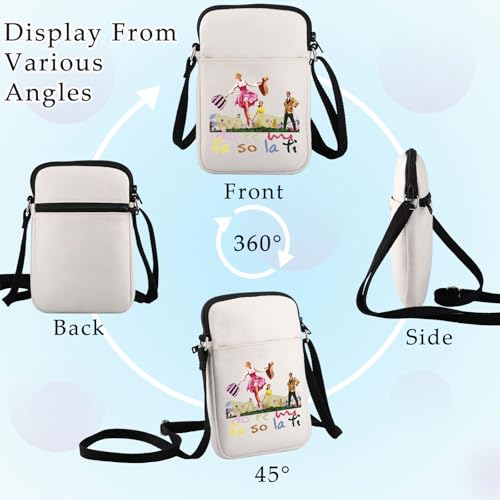 BWWKTOP Sound Musical Crossbody Purse Von Trapp Gift Do Re Mi Fa So La Ti Theater Messenger Bag Drama Musical Merchandise3