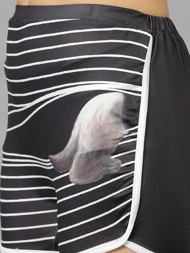 Image of KOTTY Women's Printed Satin Night Suit Shirt & Pyjama Set
