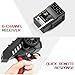 MN-89K 2.4Ghz Remote Controller Transmitter with 6CH RC Receiver for 1/8 1/10 1/16 1/32 RC Car RC Boat and Plane Hobby Toys DIY