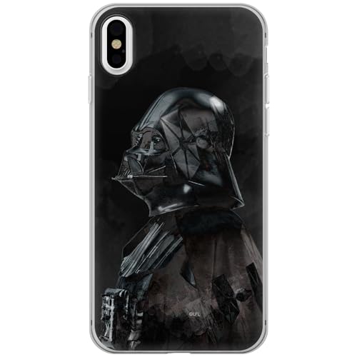 Funda para teléfono móvil de ERT GROUP para Apple iPhone X/XS Original y con Licencia Oficial de Star Wars con diseño Darth Vader 003 Adaptada a la Forma del teléfono móvil, Funda Hecha de TPU