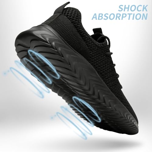 Women's Tennis Running Shoes Lightweight Slip On Walking Shoes Breathable Athletic Sport Gym Workout Jogging Fitness Sneaker4