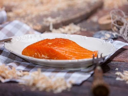 Klaassen Stremellachs Natur, Lachs über Buchenrauch geräuchert, 500g