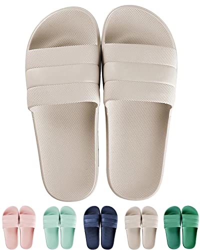 GURGER Badeschuhe Damen Herren Dusch Hausschuhe Slippers Sommer Slide...
