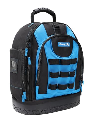 Sac à dos avec organiseur amovible Högert Technik et système de poche complet