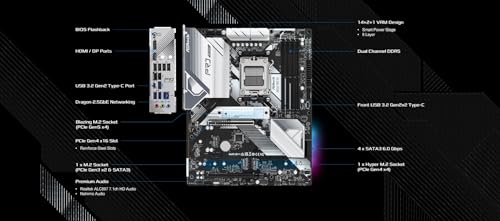 Image of ASRock B650 PRO RS AMD Ryzen 7000 Series Processors Motherboard