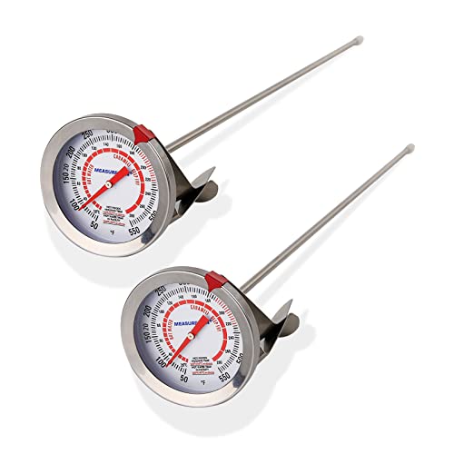 MEASUREMAN Instant Read Deep Fry Thermometer (2 Pack)