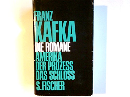 Romane Von Franz Kafka Die Romane. : Kafka, Franz.: Amazon.de: Bücher
