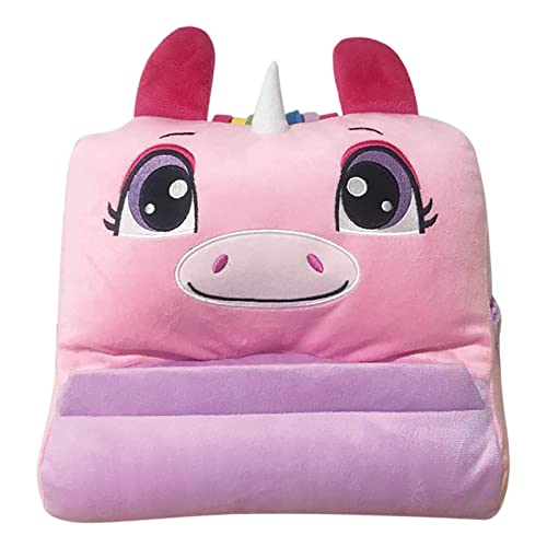 Raspbery Soporte de Almohada para Libros Almohada Multifuncional de cojín de Felpa de Animales de Peluche para teléfono móvil Tableta Soporte para computadora y decoración del hogar Cover
