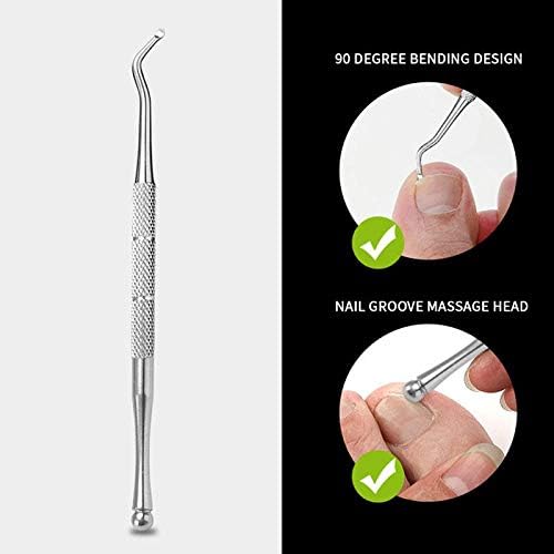Image of Professional Surgical Grade Stainless Steel Ingrown Big Thick Nails Nippers Cutters with File for Elderly, Seniors, Men