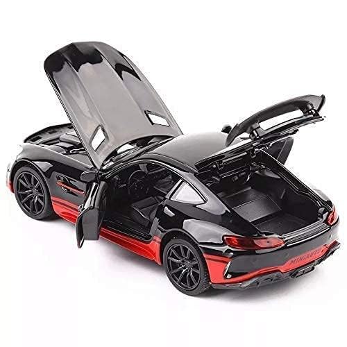 KRIREEN Mercedes Benz GTR 1:24 Scale Big Diecast Model Metal Pull Back Toy car for Kids with Openable Doors & Light, Music (Multi Color), (Mercedes Benz GTR 1:24 Scale Big Diecast Model) 2
