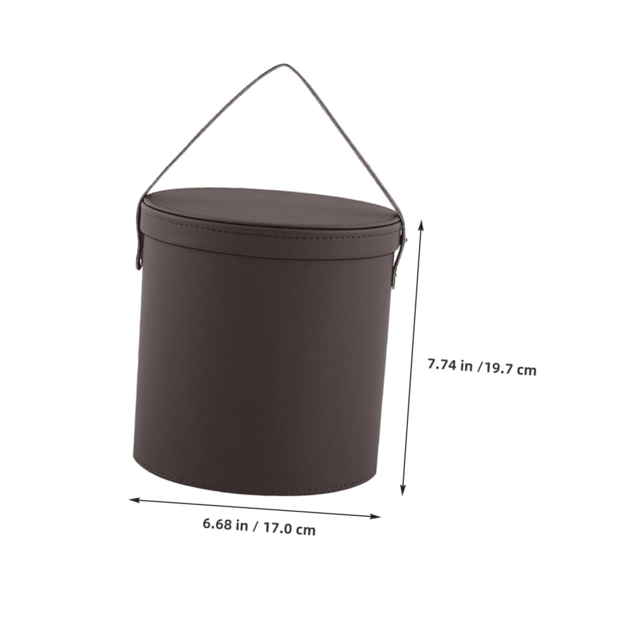 Mikinona Poubelle Suspendue pour Voiture PU Conteneur de Déchets Portable pour Intérieur de Organisateur Pratique pour Déchets et Umbrellas pour Voitures et Camions