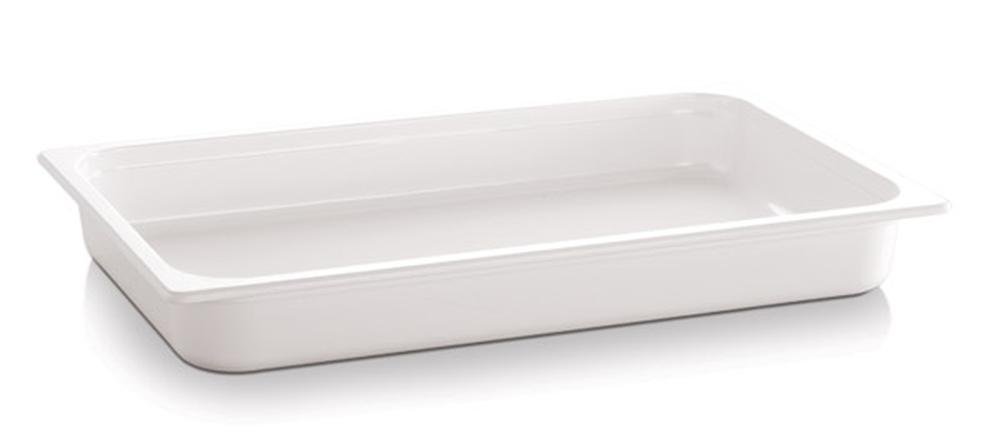 APS 84300 GN 1/1 Behälter "ECO LINE", 53 x 32,5 cm, Tiefe 100 mm, 10,6 Liter, Melamin, weiß