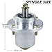 GUSUHAWK 3 Pack 037-2000-00 Spindle Assembly with 033-4890-00 Pulley Replaces 037-2050-00, 037200000, 037205000 for Bad Boy MZ & MZ Magnum 54