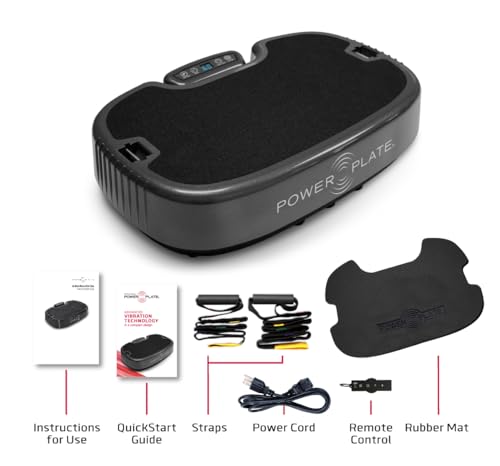 Image of Power Plate Personal Vibration Plate Exercise Machine | For Home Use, 35 Hz Muscle Activation, Space Saving, 264 lb Capacity
