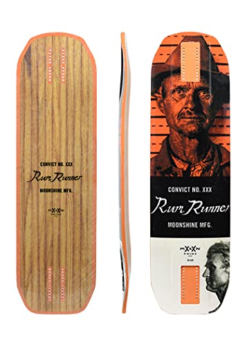 Rum Runner Convict V2 - Longboard Skateboard, Waterproof, Durable, Lightweight,...