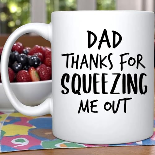Taza de Cerámica para Papá con Mensaje Personalizado miniatura 1