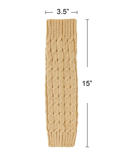 Image of Wrapables Women's Cable Knit Leg Warmers