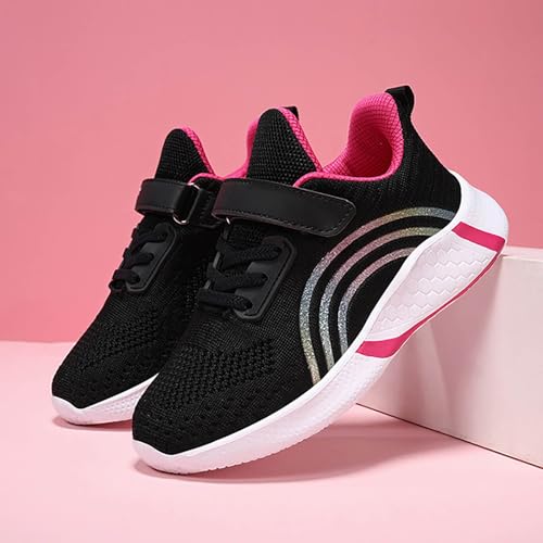 Childrens Kids Strap Sneakers Mesh Breathable Tennis Running Sport Shoes Boys Girls No Lace Non Slip Athletic Shoes4