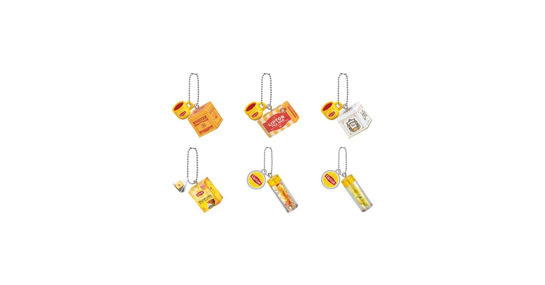 【送料無料❤】リプトン ミニチュアチャーム２ 全７種 フルコンプセット 送料無料❤】リプトン ミニチュアチャーム2 全7種 フルコンプ