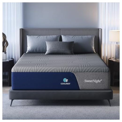 Sweetnight CoolNest 12 Inch Full Size Mattress, Cooling Memory Foam Full Mattress for Cool Night Sleep, 5-Zone Ergo Support for Pressure Relief, Medium, CertiPUR-US Certified