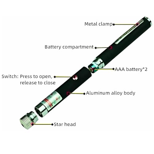Image of Universal Miniatures Powerful high Beam Ultra Green Lazer Light for Presentation | Best Laser Light with Adjustable Cap for Extra Disco Effect & Different Projects ...