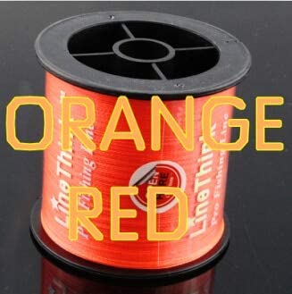 Boundless 300M LineThink Goal Japan Multifilament PE Braided 6LB-120LB : Orange, 7.0