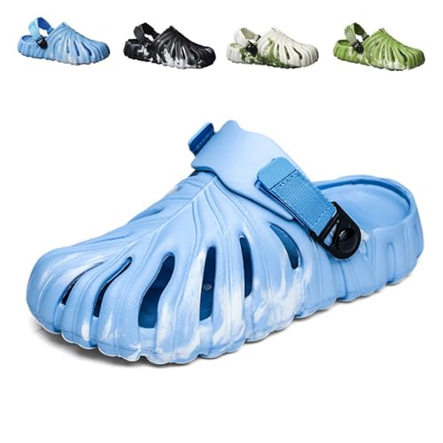 Monstera Slippers,Variegated Monstera Shoes,Monstera Shoes for Women and Men