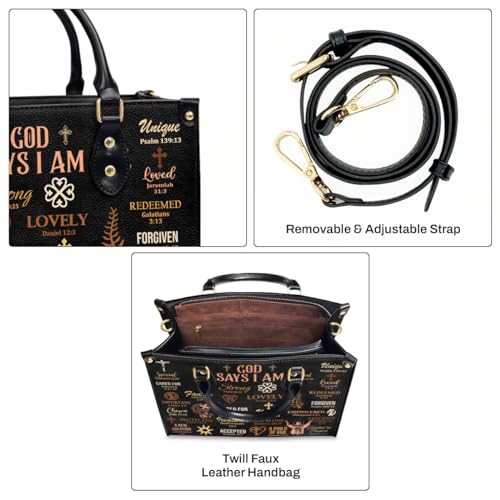 Image of Sistabag Leather Handbag For Black Women - Large Size Leather Totebag - Christmas Gifts For Women, Christmas Purse For Mom